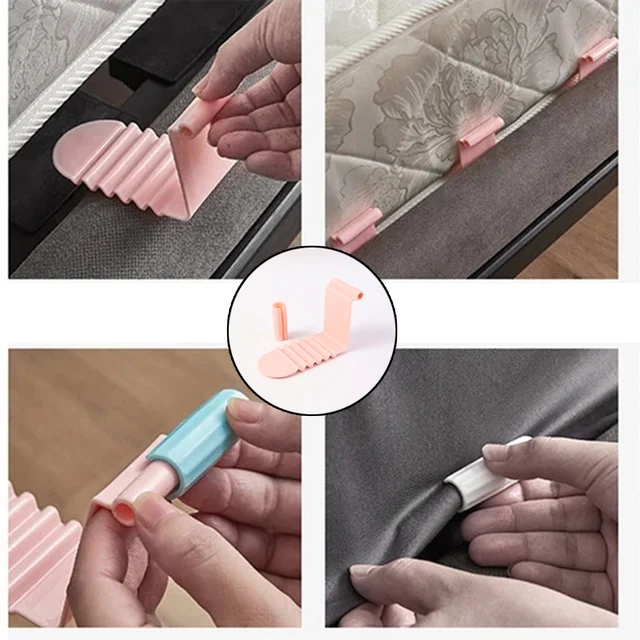 Bed Sheet Holder Clips – 6 Strong Universal Anti-Slip Clips