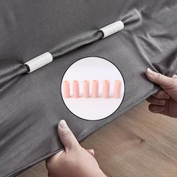 Bed Sheet Holder Clips – 6 Strong Universal Anti-Slip Clips