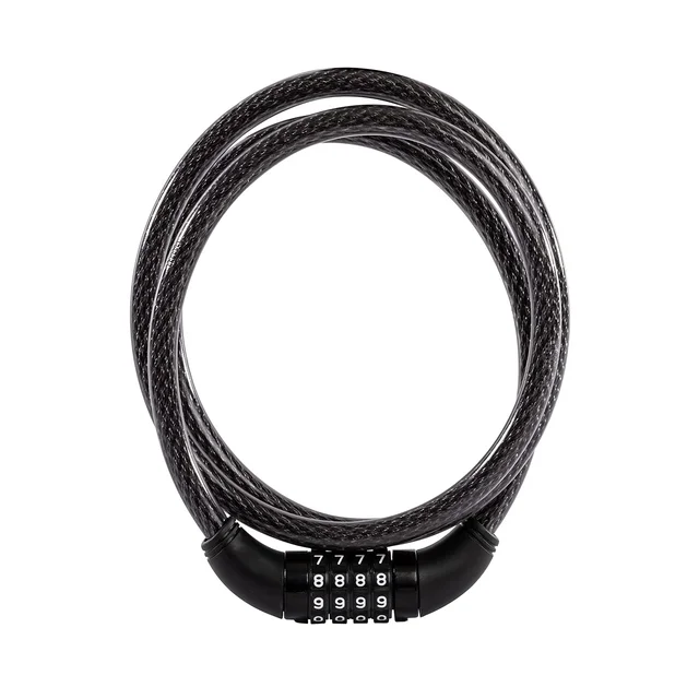 Bicycle Cable Lock – Heavy Duty 4-Dial Combination, Multi-Use | Safora
