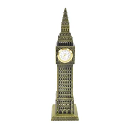 Big Ben Miniature Metal Statue – Elegant Home Decor Accent