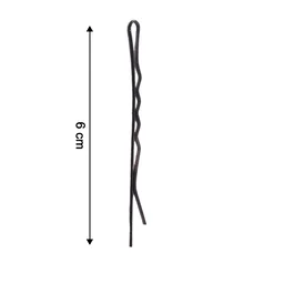 Big Black Hair Bobby Pins – Strong Non-Slip Grip Set of 24