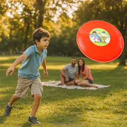 Big Outdoor Flying Disc – Durable, Lightweight Frisbee for Active Play