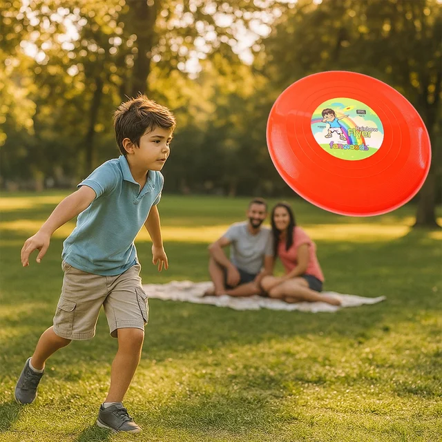 Big Outdoor Flying Disc – Durable, Lightweight Frisbee for Active Play