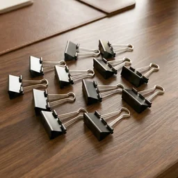 Binder Clips 32mm – Heavy-Duty Strong Metal Clips, 12 Pc Set
