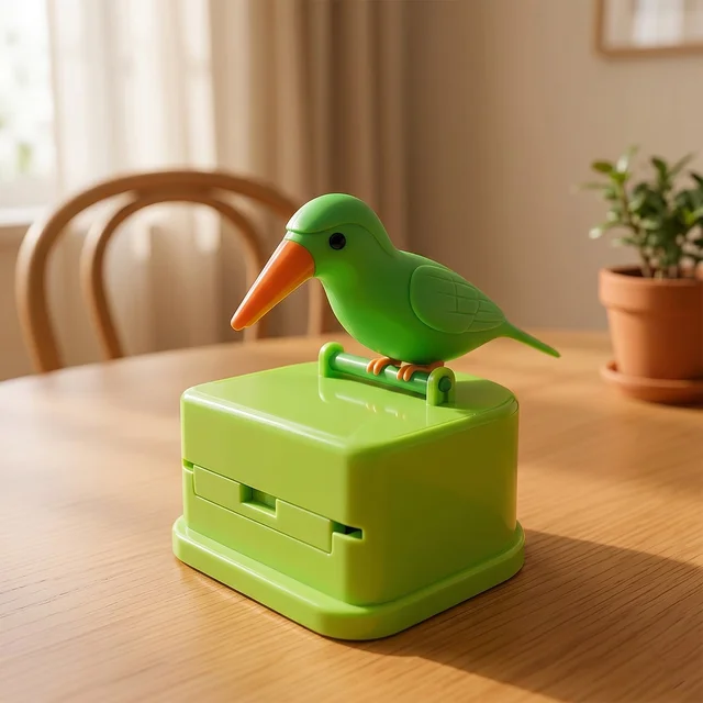 Bird Shape Toothpick Dispenser – Hygienic & Decorative Kitchen Accessory