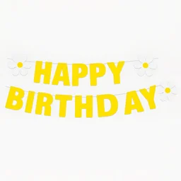 Birthday Banner Set – Vibrant Floral Party Decoration