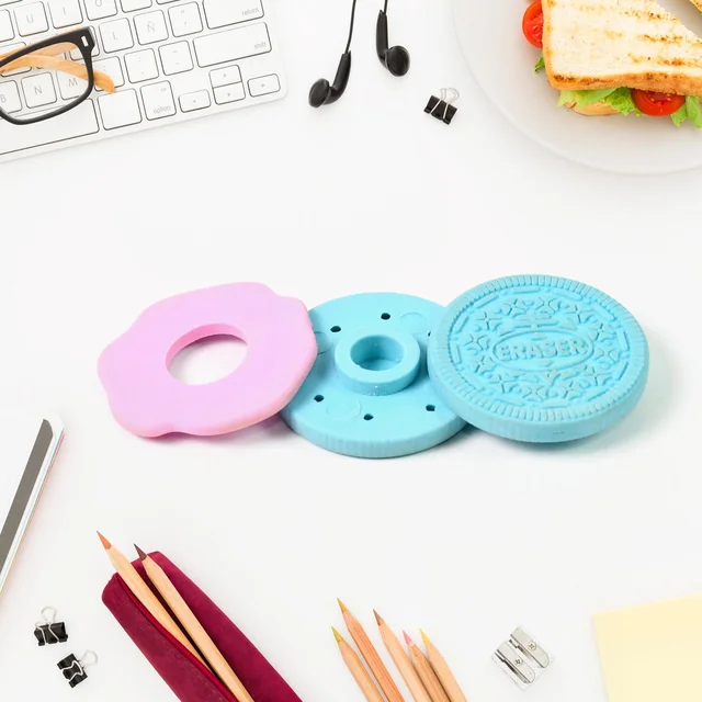 Biscuit Eraser – Fun School Stationery & Return Gift | ScribbleJoy