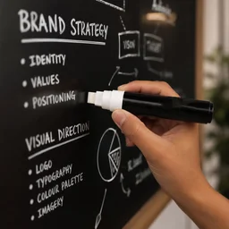 Black Chalk Marker Pen – Liquid Erasable for Chalkboard & Glass