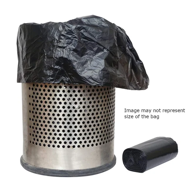 Black Garbage Bags – Heavy-Duty Dustbin Liners for Home & Office