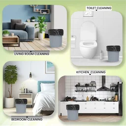 Black Garbage Bags – Heavy-Duty Dustbin Liners for Home & Office