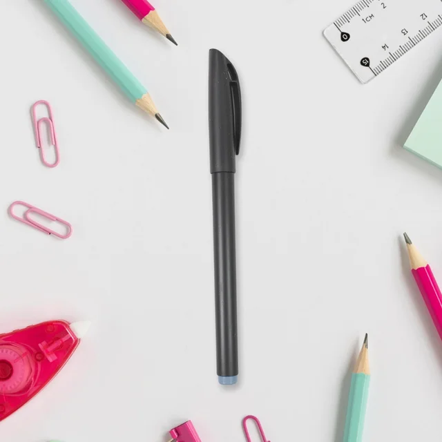 Black Gel Pen Set for Kids & School – Smooth Writing, 8 Pcs | InkGlow