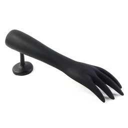 Black Hand Jewelry Display Stand – Elegant Matte Finish Organizer