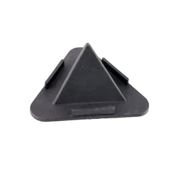 Black Pyramid Mobile Stand – 3 Adjustable Angles for Smartphones & Tablets