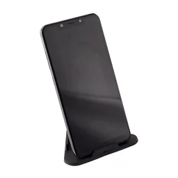 Black Pyramid Mobile Stand – 3 Adjustable Angles for Smartphones & Tablets
