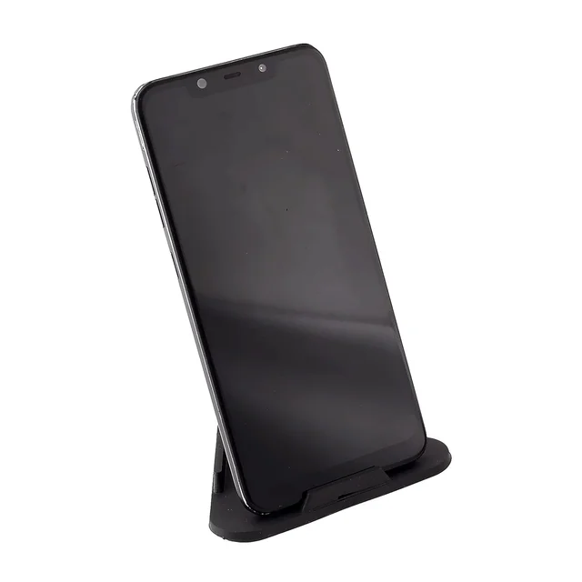 Black Pyramid Mobile Stand – 3 Adjustable Angles for Smartphones & Tablets