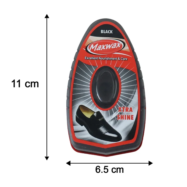 Black Shoe Shiner – Instant Gloss & Easy Portable Care