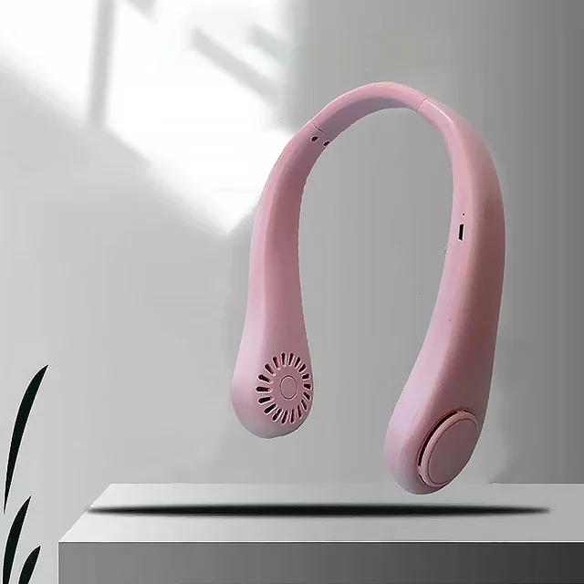 Bladeless Neck Fan – USB Rechargeable & Hands-Free |