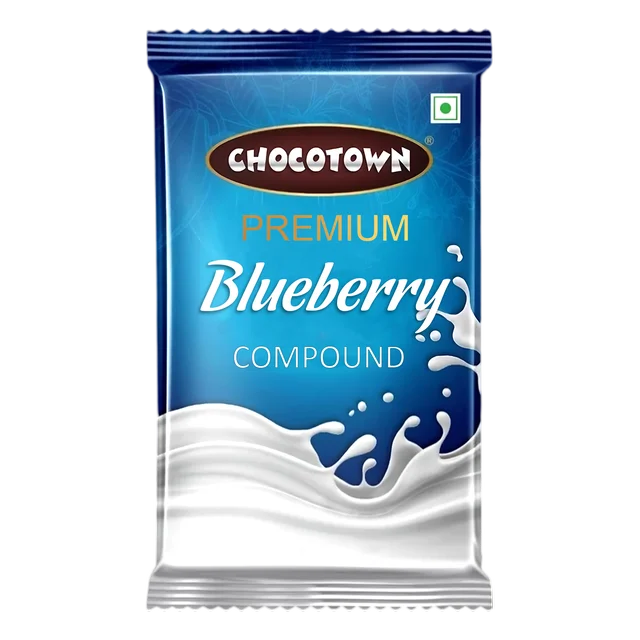 Blueberry Compound Chocolate – 500gm Baking Slab | Chocotown