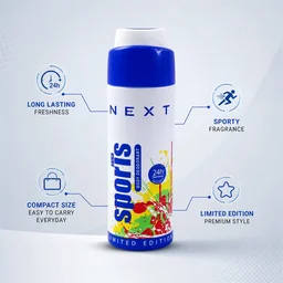 Body Spray for Men – Long-Lasting Freshness & Sports Scent