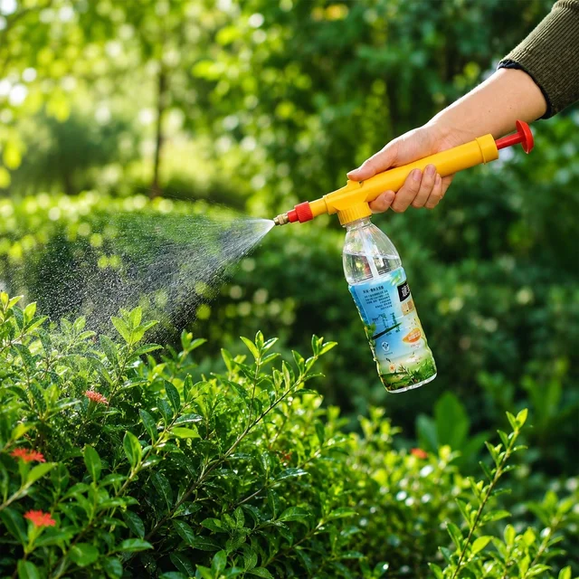 Bottle Sprayer – Adjustable Brass Nozzle for Garden | Grow Garden Tools