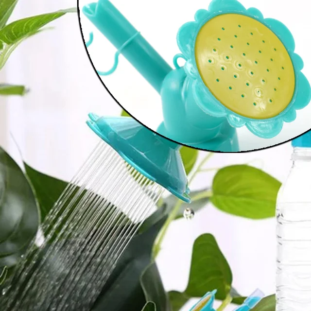 Bottle Sprinkler Head Nozzle – Universal Plastic Flower Shape