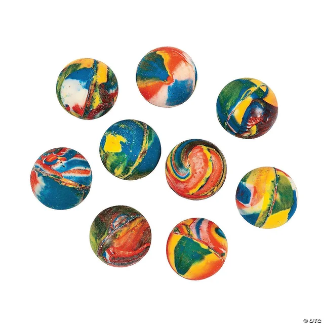 Bouncy Balls Set – 14 Pcs Colourful Jumping Fun | Aditi