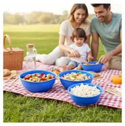 BPA Free Plastic Bowl Set – Microwave & Dishwasher Safe | Jiaqi