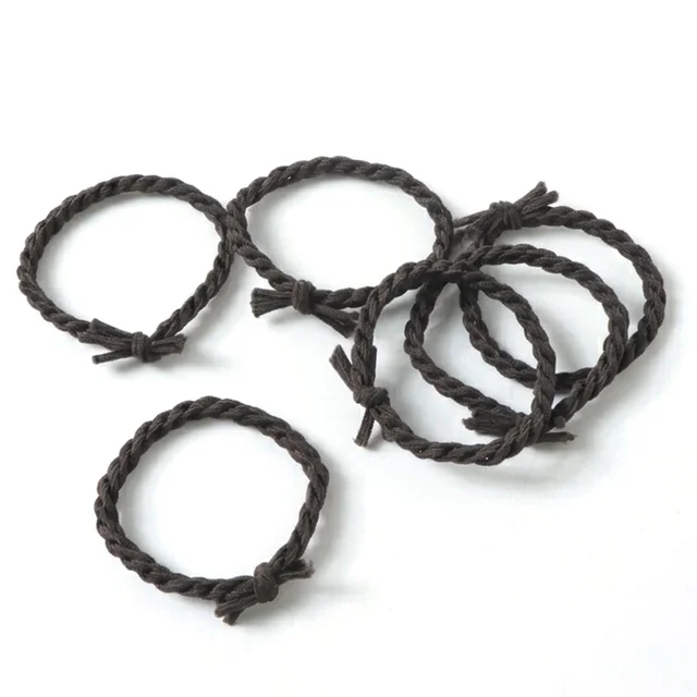 Braided Elastic Hair Bands Set – Strong Hold & Durable Design