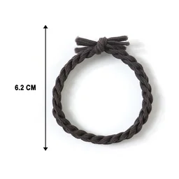 Braided Elastic Hair Bands Set – Strong Hold & Durable Design
