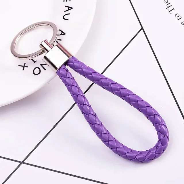 Braided Loop Keychain Set – 4-Piece Stylish Key Organizer for Daily Use