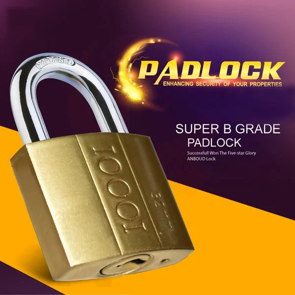 Brass Padlock – 32mm Multipurpose Security Lock | Safelix