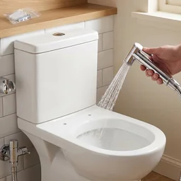 Brass Shattaf Health Faucet – Durable Chrome Finish for Hygiene