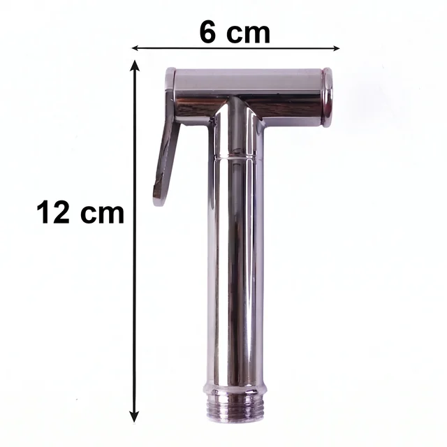 Brass Shattaf Health Faucet – Durable Chrome Finish for Hygiene