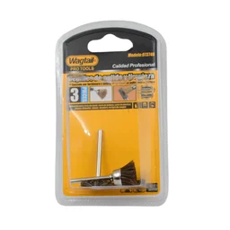 Brass Wire Wheels – 3-Pc Rust & Metal Cleaning Set | ToolMate Pro