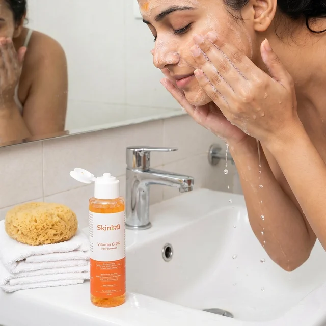 Brightening Vitamin C Face Wash – Glowing Skin & Deep Cleansing
