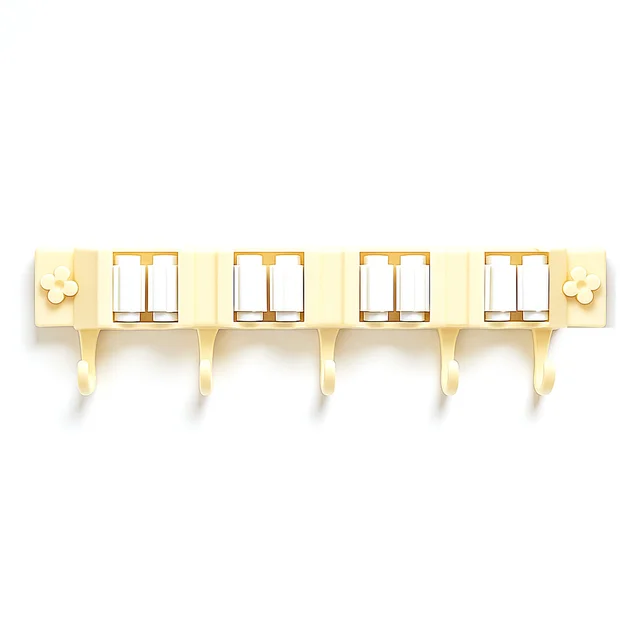 Broom & Mop Holder – Self-Adhesive Wall-Mount Organizer
