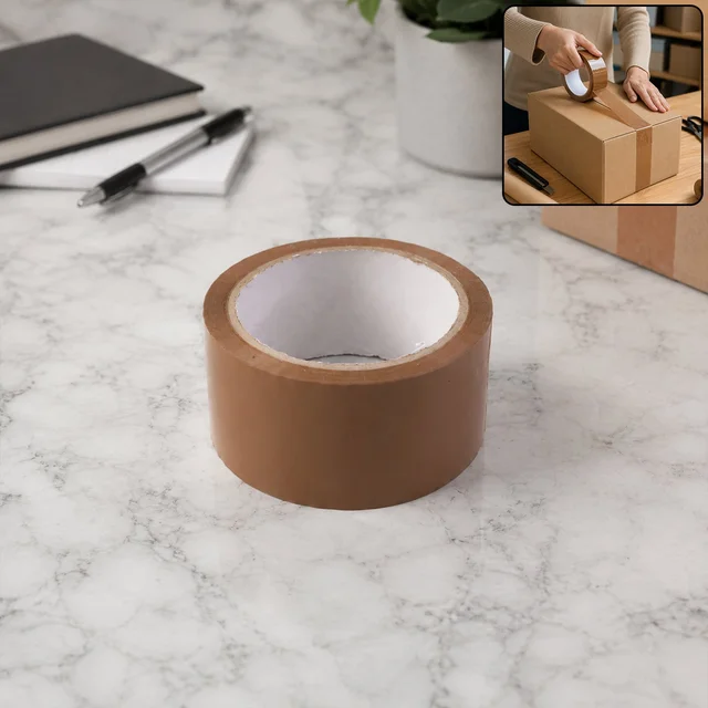 Brown Cello Tape – Durable Packing & Shipping Solution