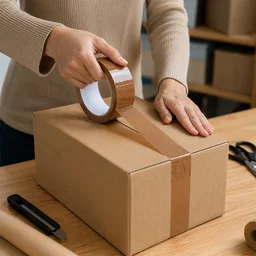 Brown Cello Tape – Durable Packing & Shipping Solution
