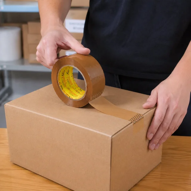 Brown Cello Tape – Strong Adhesive Packing for Secure Shipping