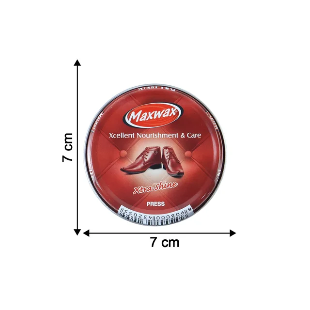 Brown Shoe Polish Cream Instant Shine Nourishment for Leather