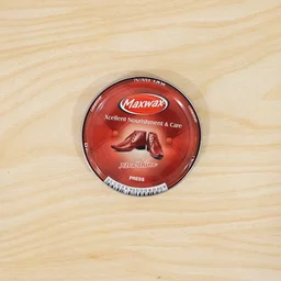 Brown Shoe Polish Cream Instant Shine Nourishment for Leather