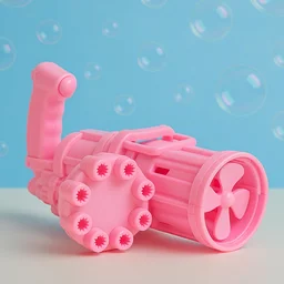 Bubble Gun Toy – 8-Hole Automatic Bubble Maker | Play & Move