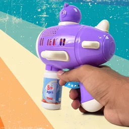 Bubble Gun Toy – Automatic LED Leak-Proof Fun for Kids | Aditi