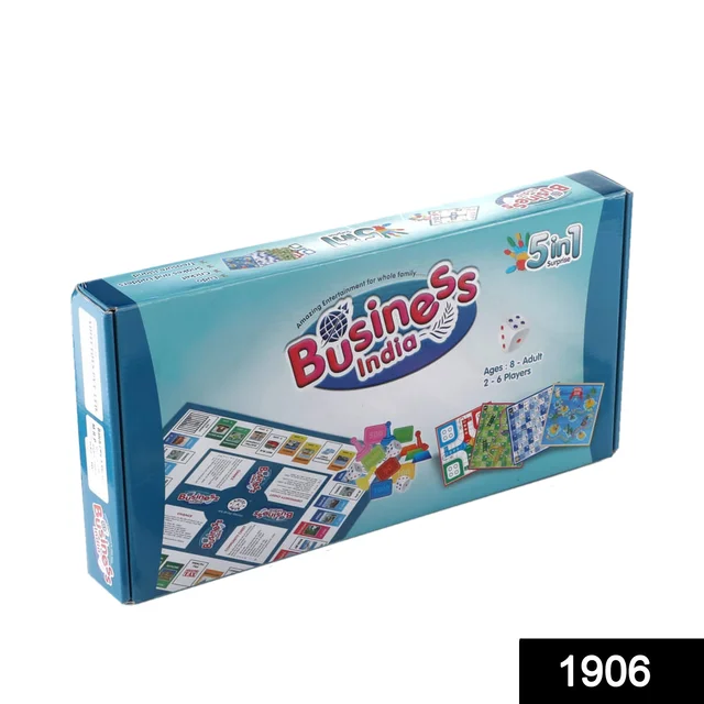 Business Board Game for Kids – 5-in-1 Educational Fun | Aditi