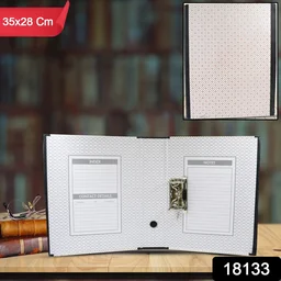 Button Clip Box File – A4 Document Organizer | Folderize