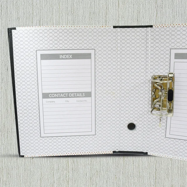 Button Clip Box File – A4 Document Organizer | Folderize
