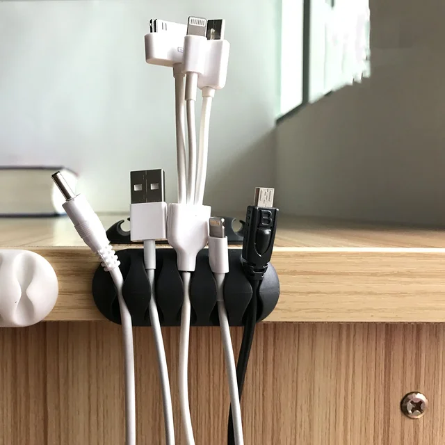 Cable Clips – Multi-Purpose Wire Holder for Desk & Home | Deskrova