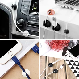 Cable Clips – Multi-Purpose Wire Holder for Desk & Home | Deskrova