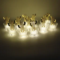 Cactus LED Tealight Candles – Unique Flameless Decorative Set