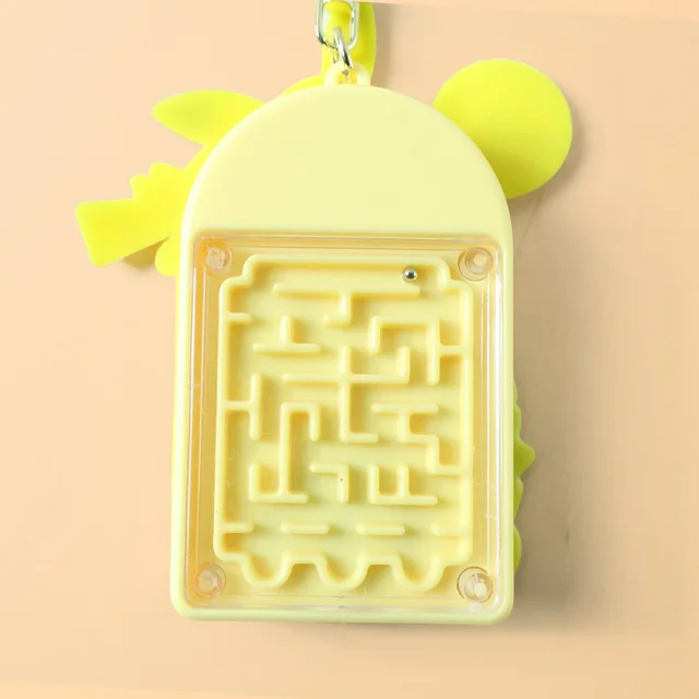 Calculator Keychain – Cute Yellow Cartoon Mini Digital Calculator